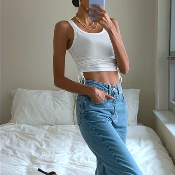 Princess Polly MADELYN TOP WHITE Size 2 - Picture 2 of 7